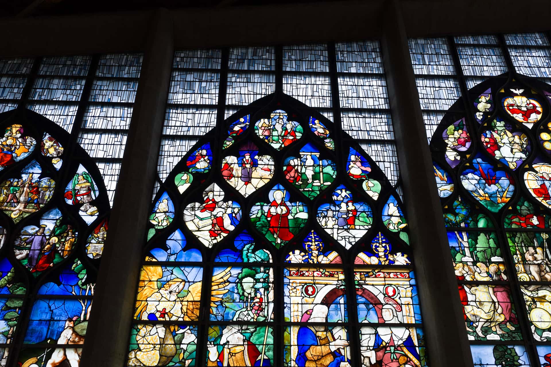 Vitraux Renaissance de l'église Sainte-Jeanne-d'Arc de Rouen