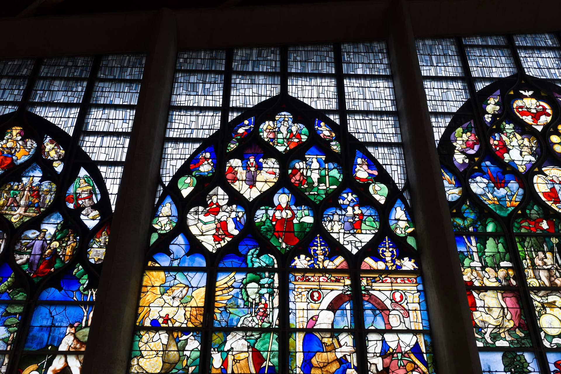 Vitraux Renaissance de l'église Sainte-Jeanne-d'Arc de Rouen